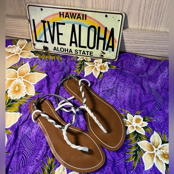 RALPH LAUREN Alondra Sandals. Size 7.5 - Picture 7 of 7